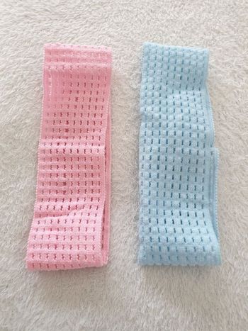 Lot de 2 bandeaux cheveux