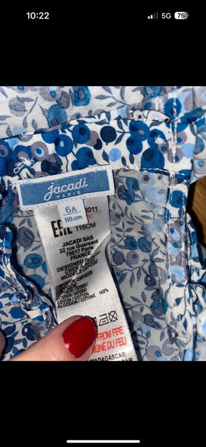 Blouse Jacadi taille 6 ans - photo numéro 4