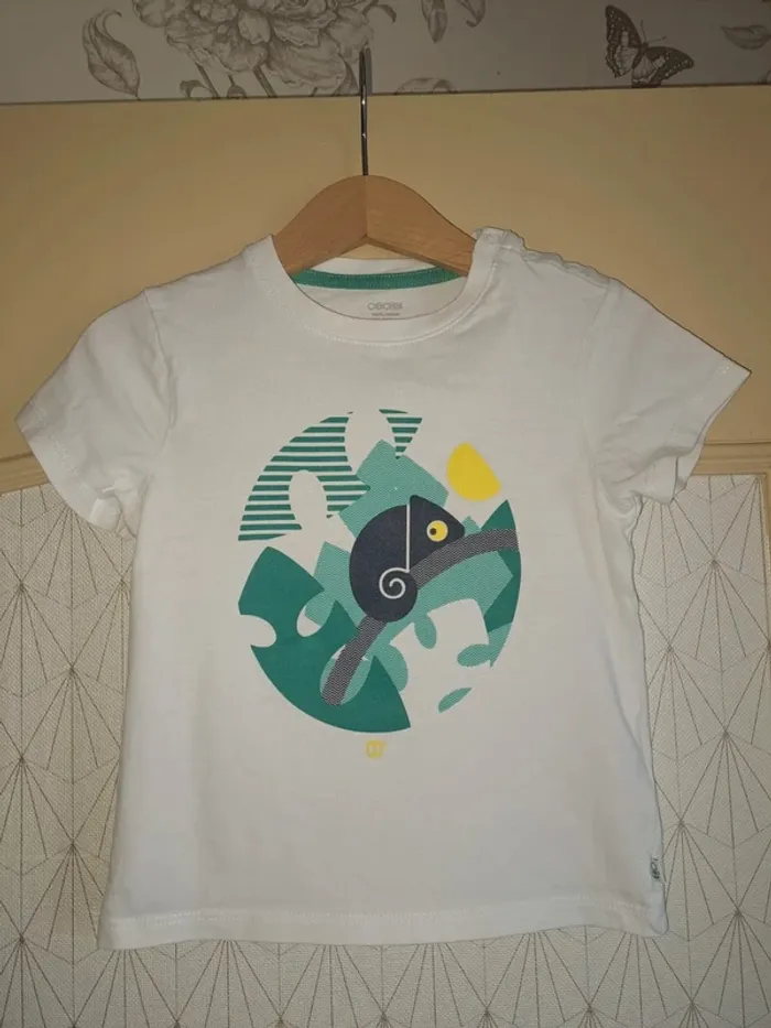 T-shirt garçon Obaïbi 23 mois comme neuf - photo numéro 2