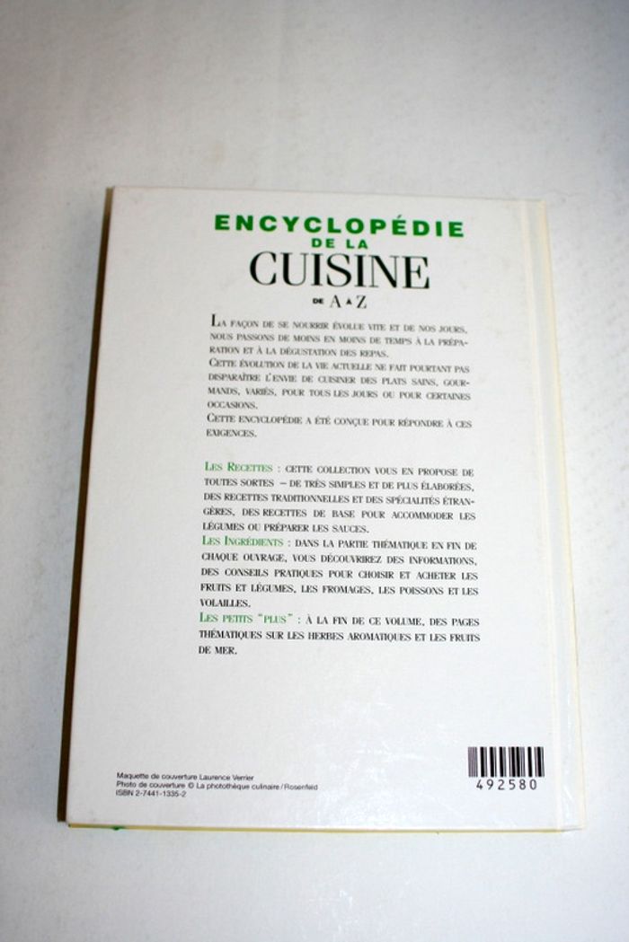 Encyclopédie de la cuisine Volume 5 de France Loisirs - photo numéro 2