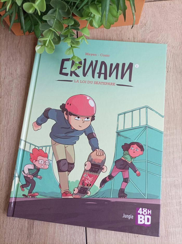 Bande dessinée Arwann La loi du Skatepark