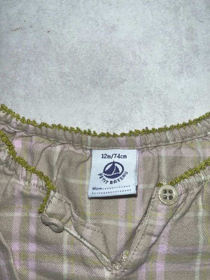 Blouse à carreau - photo numéro 2