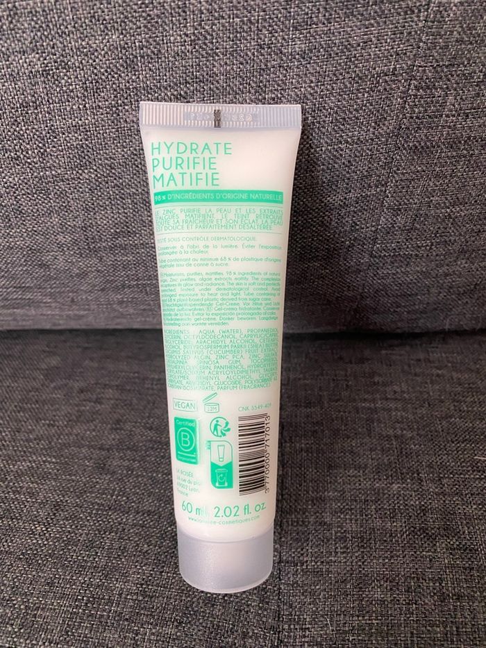 Gel crème hydratant visage au concombre 60ml - photo numéro 2