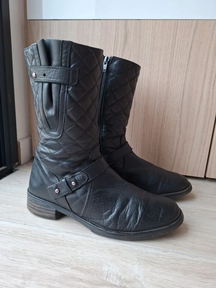 Bottes mi-hauteur - photo numéro 3