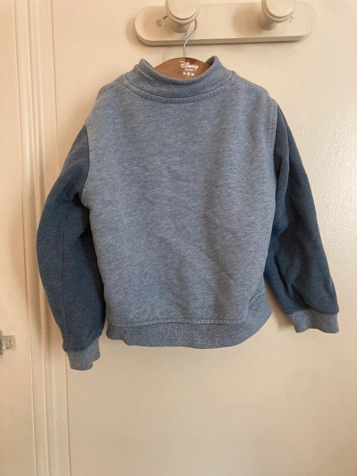 Sweat zippé Grain de blé -4ans - photo numéro 4