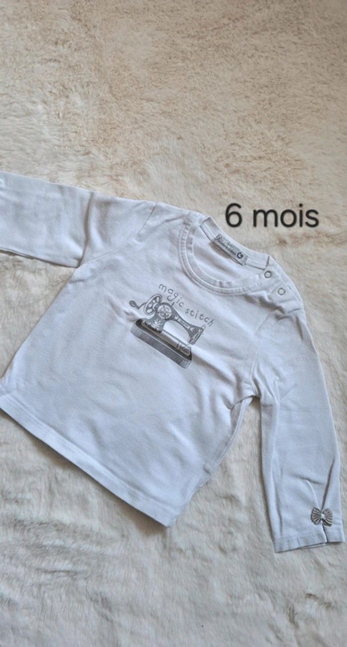 T shirt manches longues Gymp taille 6 mois