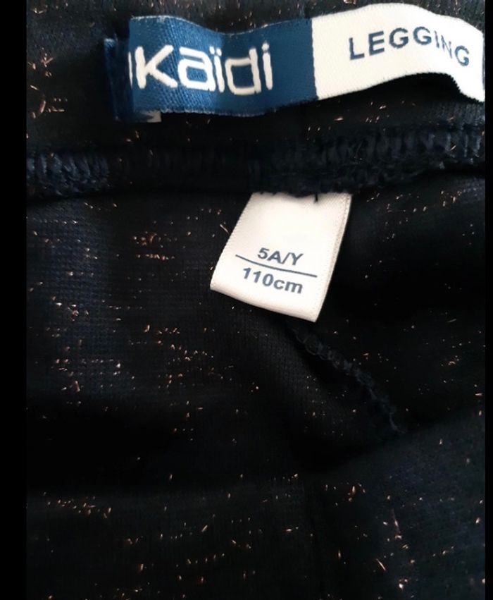 Legging &pull longues manches 5 ans thème Noël ( okaidi) - photo numéro 2