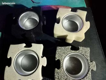 Lot de portes bougies