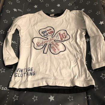 Tee shirt manches longues tape à l’œil  4 ans