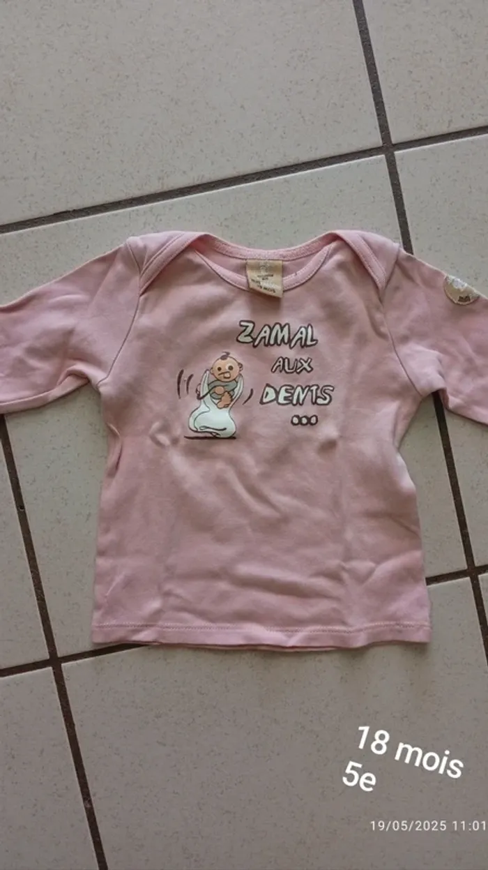 Tee-shirt 18 mois