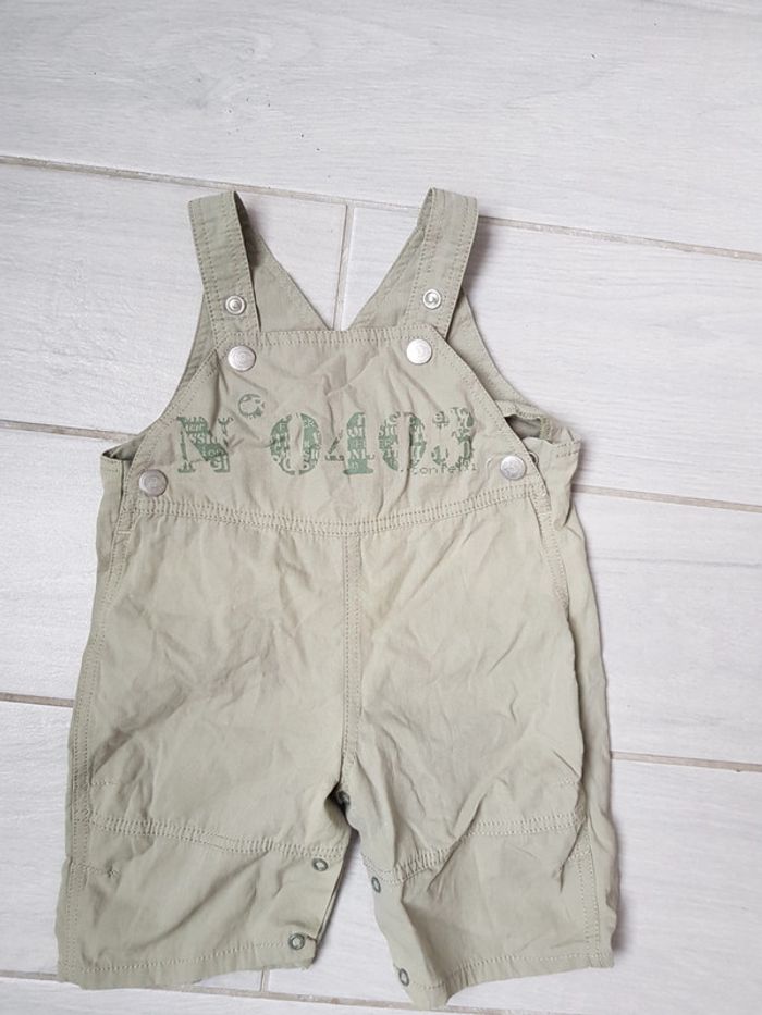 Salopette short été  taille 6 mois