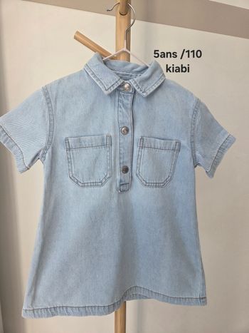 Robe jean 5ans kiabi