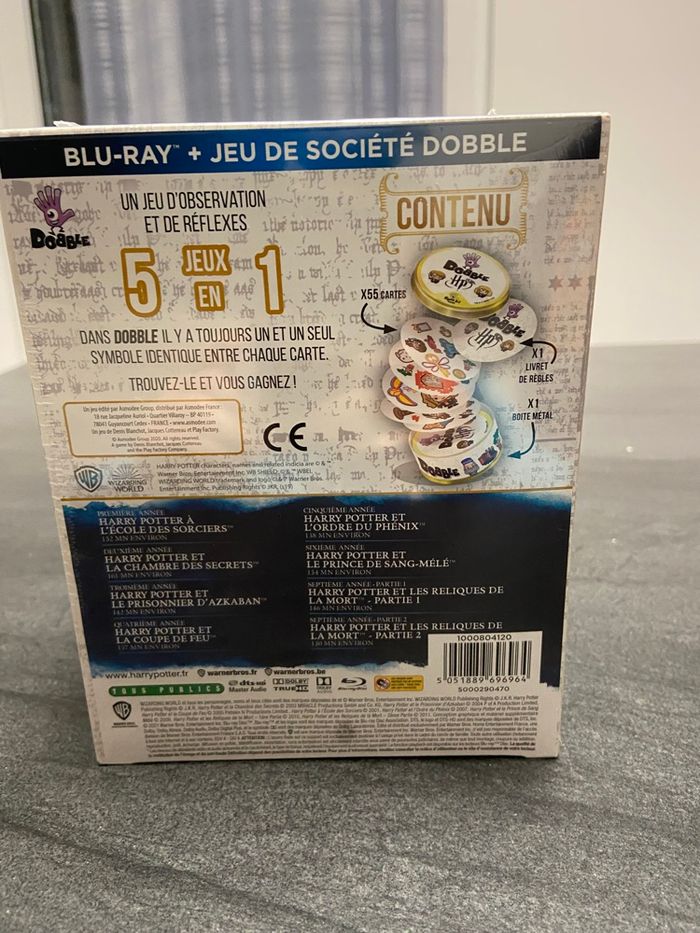 Coffret blu-ray Harry Potter - photo numéro 7