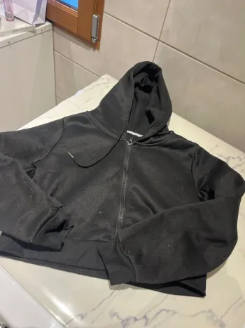 Sweat-shirt à capuche veste