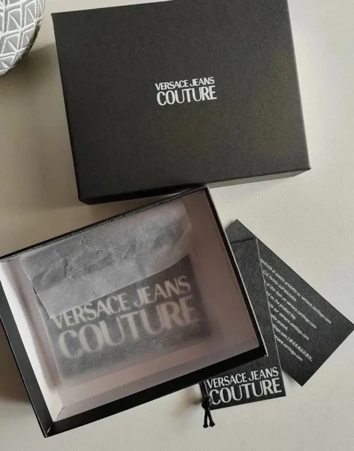 Porte carte, Porte feuille Versace, Jeans Couture - Neuf - photo numéro 7