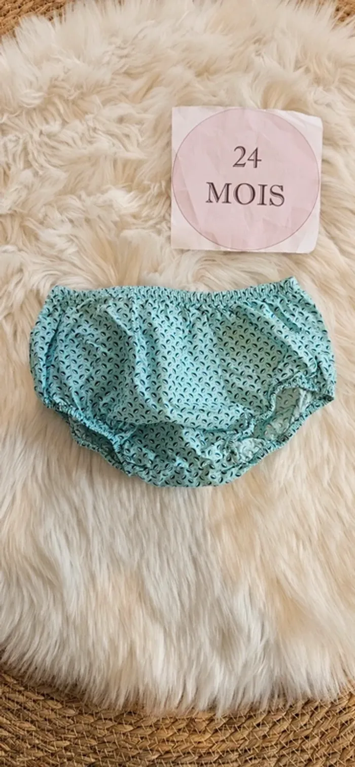 Cache Culotte robe obaibi 2 ans fille