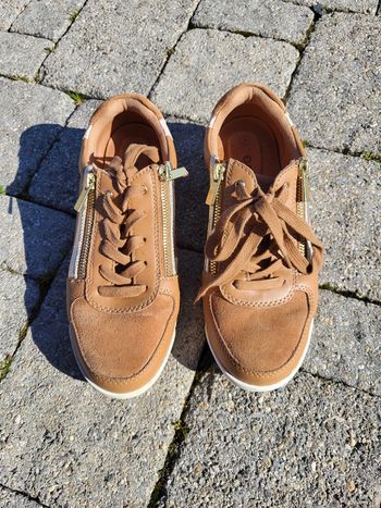 Baskets marron Damart T40