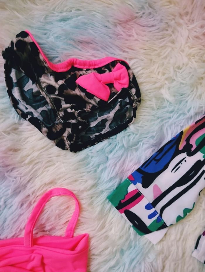 Lot ensembles 2 ans maillot de bain & co chicaprie - photo numéro 5