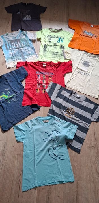 Lot 9t-shirt 10ans