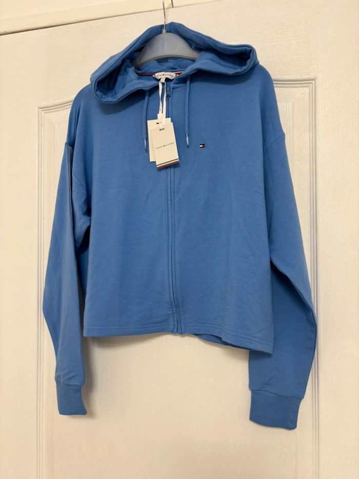 Sweatshirt à capuche zippé pour femme Tomy Hilfiger taille S 89€ - photo numéro 2
