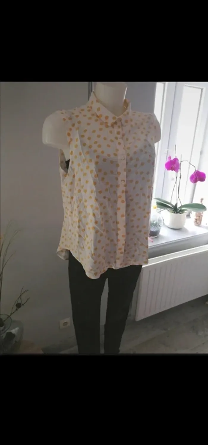 Blouse sans manches L