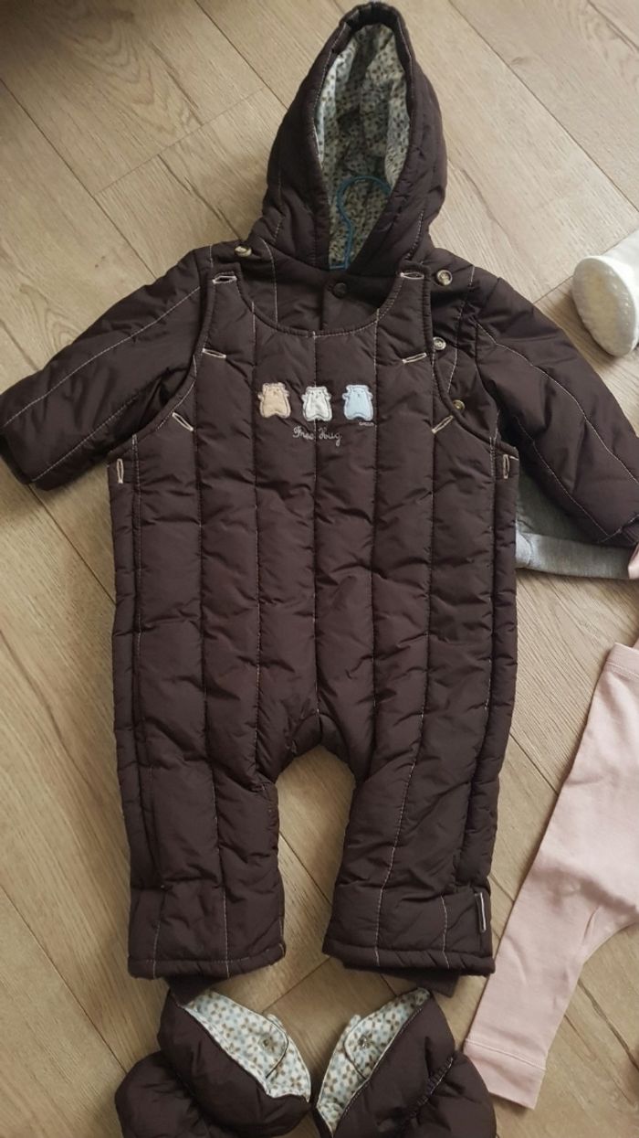 Lot de 6  mois bébé fille hiver - photo numéro 5
