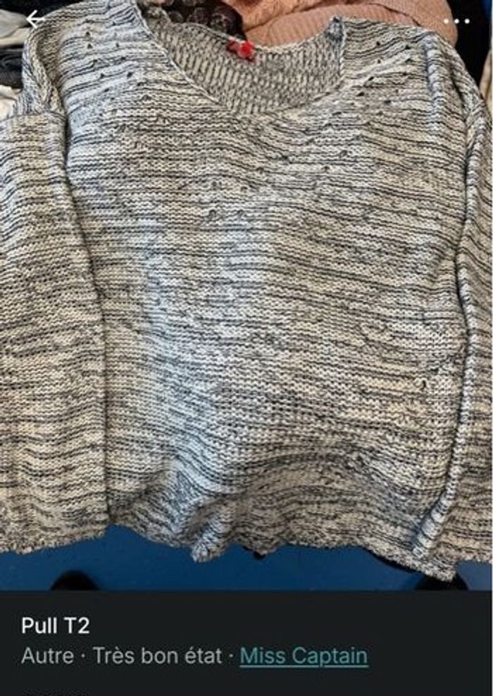 Pull Chiné Captain Tortue