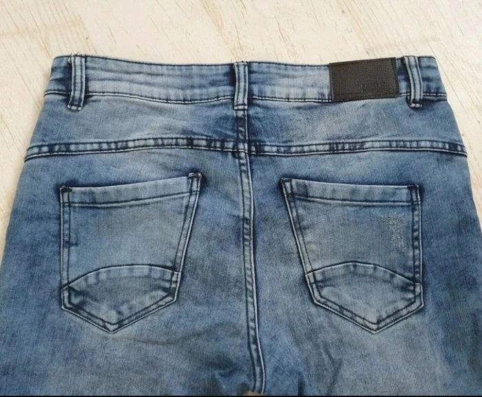 Jeans Straight Denim 1982 braguette boutons T: W28/L 32 (38) - photo numéro 8