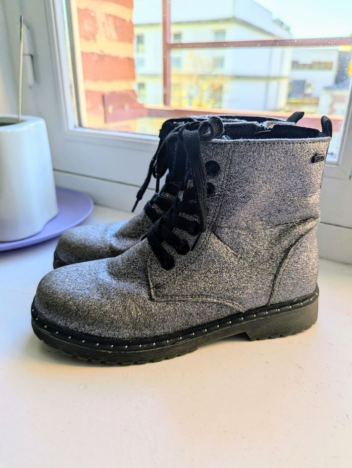 Bottines à paillettes tom tailor taille 36
