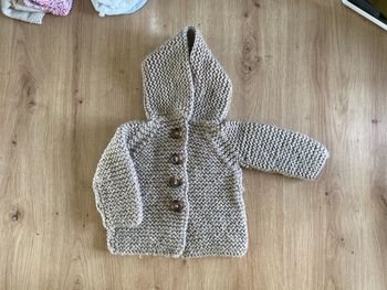 Sweat-shirt tricoter à la main