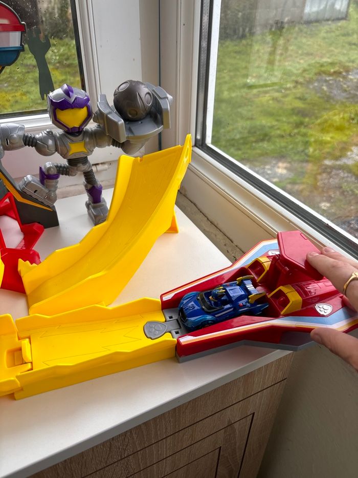 Lot pat patrouille - Paw patrol - Circuit véhicules et personnages mission spéciale - Mighty meteor track set - photo numéro 3