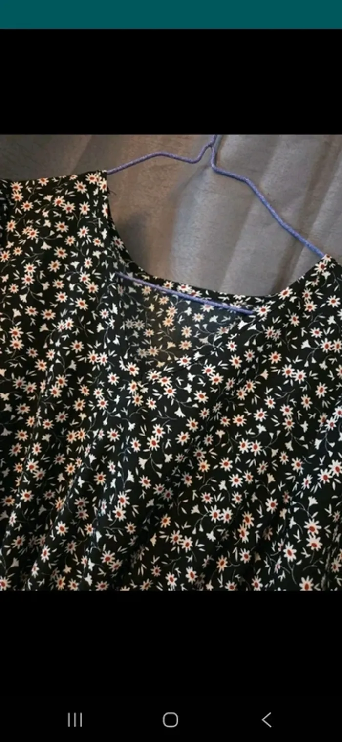 Jolie robe d'été 👗 fleurie taille M femme - photo numéro 4