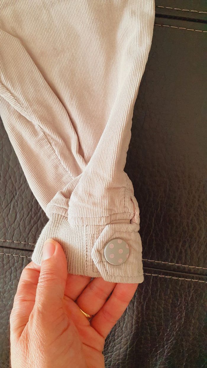 Pantalon velours beige Zara Baby 3-6 mois - photo numéro 7