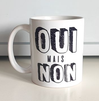 Mug blanc humoristique 