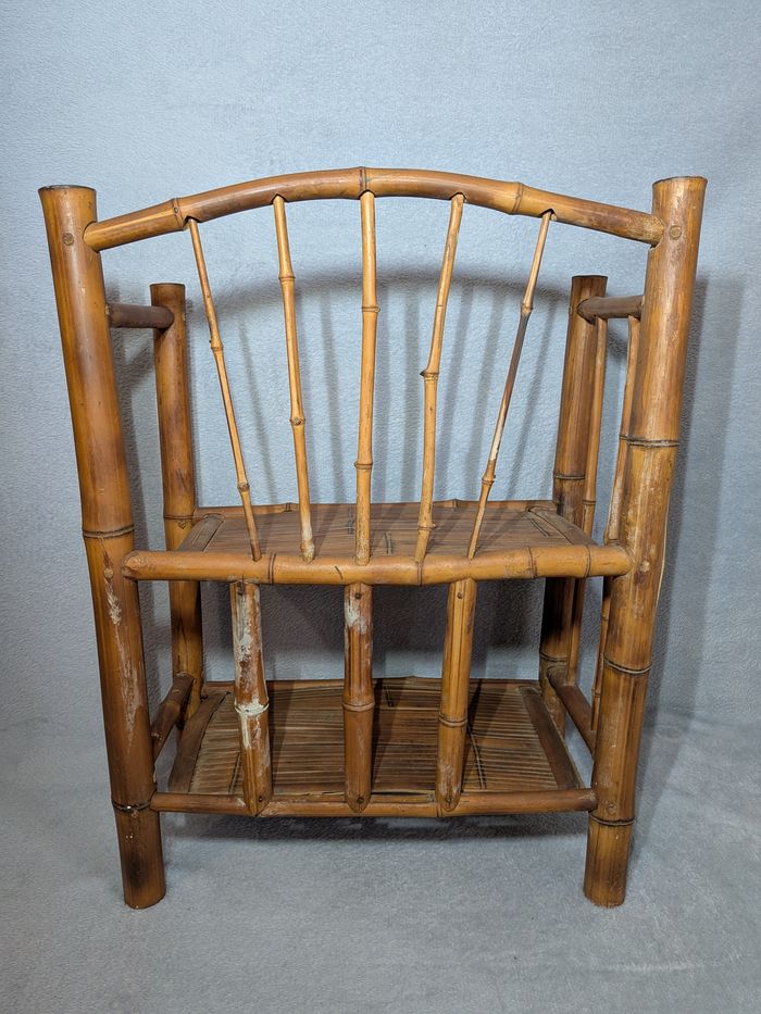 Étagère en Bambou Vintage - photo numéro 2