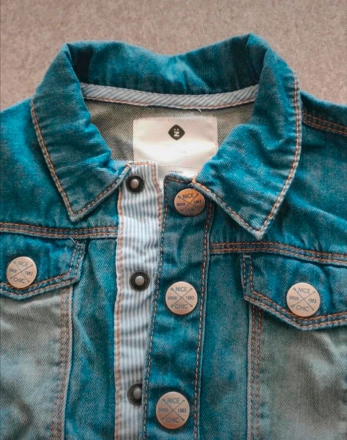 Veste en jean bébé garçon 2 ans NEUVE - photo numéro 2
