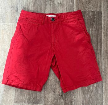 Bermuda rouge celio xs