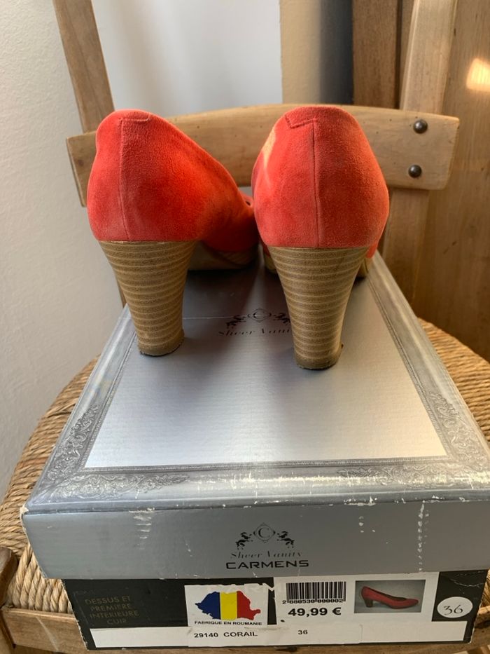 Escarpins daim - photo numéro 4