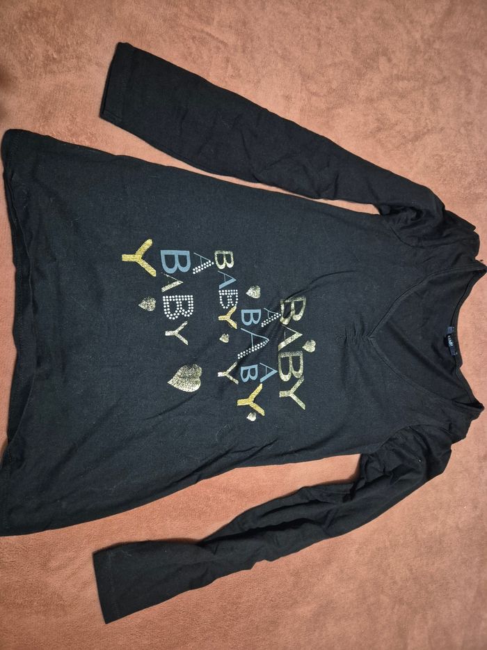 Maillot manche longue femme taille 34-36 (vetement grossesse)