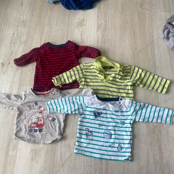 Lot 4 tee shirt manche longue