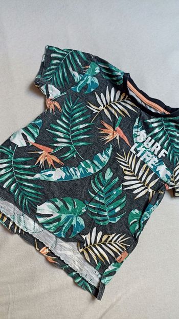 T shirt été garçon palmier 3 ans