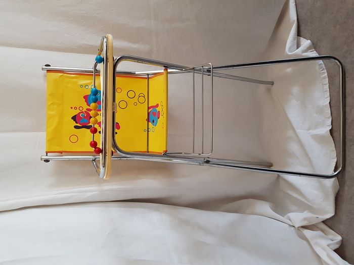 Ancien Jouet chaise haute Années 70 retro vintage