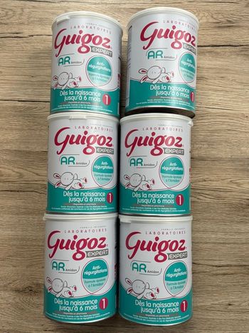 GUIGOZ ANTI-REGURGITATION 1er âge 