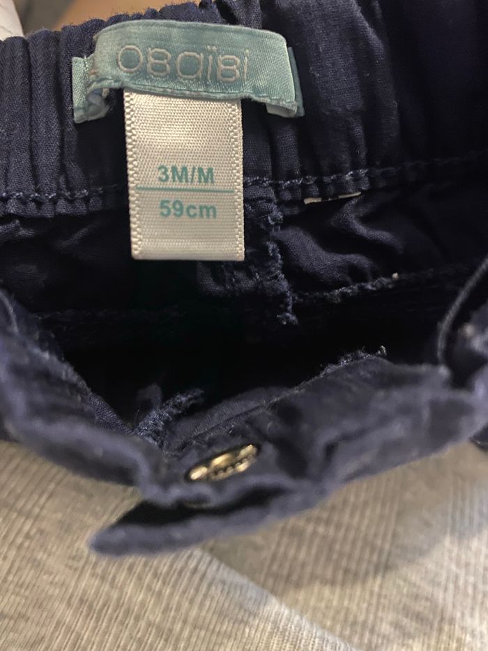 Pantalon bleu marine - photo numéro 2