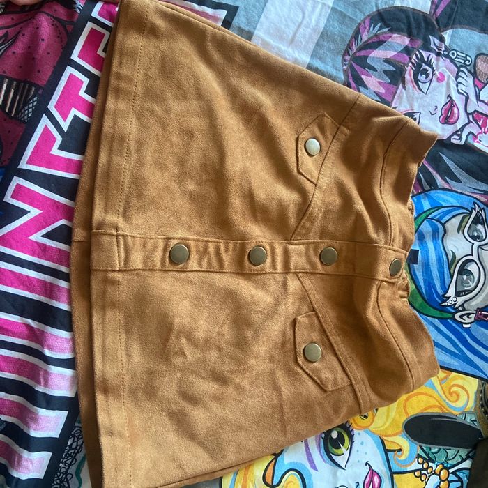 Jupe caramel comme neuve