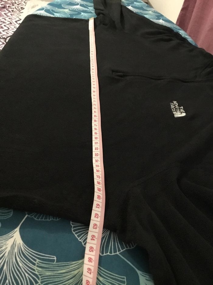 Polaire 1/4 zip pour homme The North Face noir taille L 082 - photo numéro 5