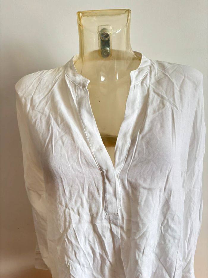 Blouse mango blanc - photo numéro 2