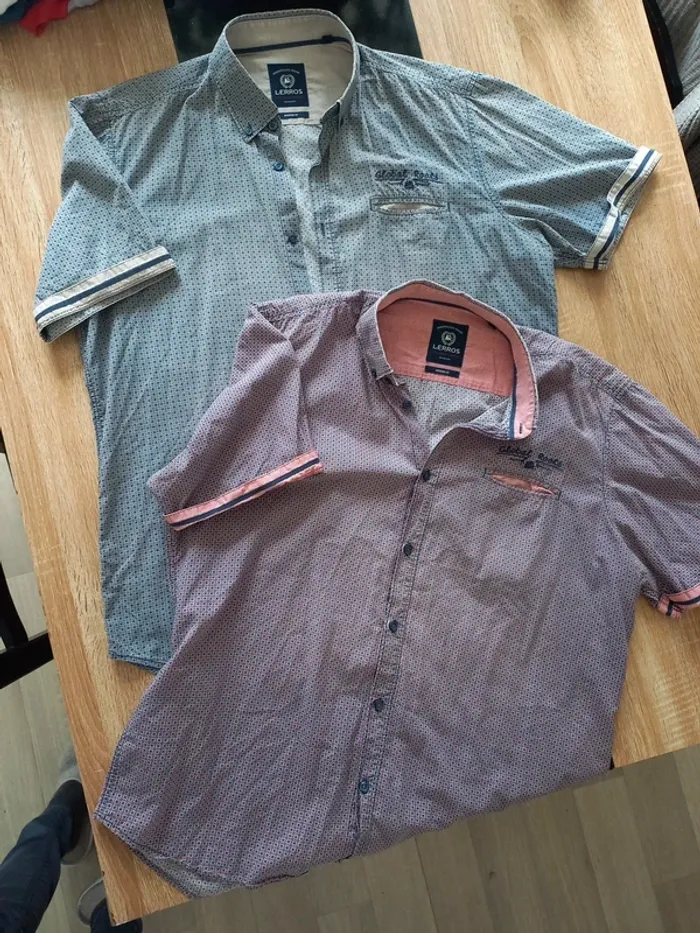 Lot 2 Chemises homme T.L - photo numéro 3