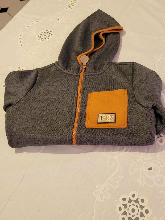 ​🧥 Veste zippée Sergent Major - 9 ans - Doublée Polaire - photo numéro 8