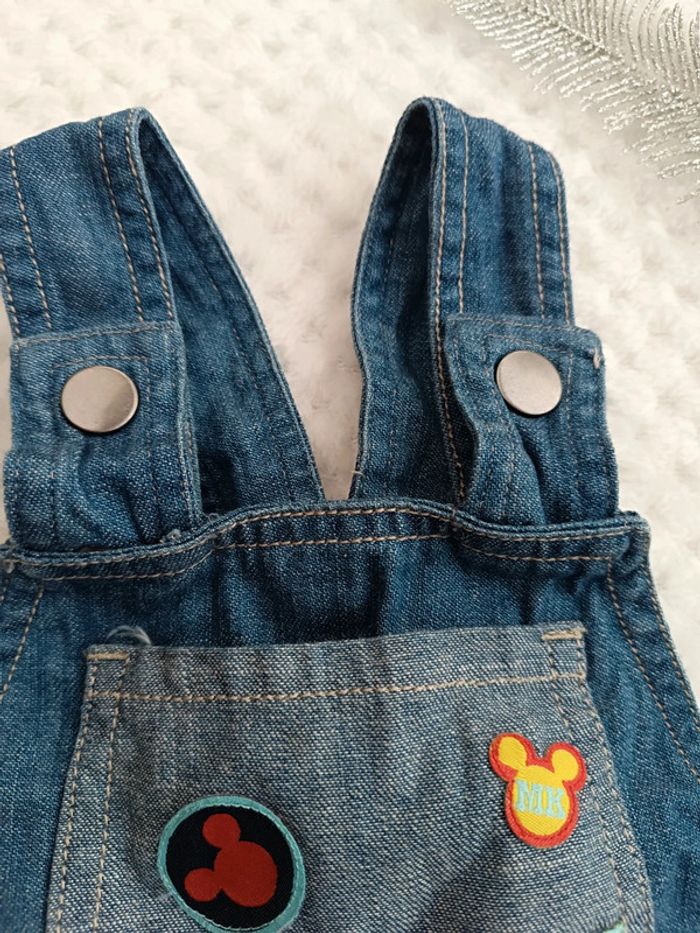 🔸 Salopette en Jean Mickey - Disney 6 Mois🔸 - photo numéro 7
